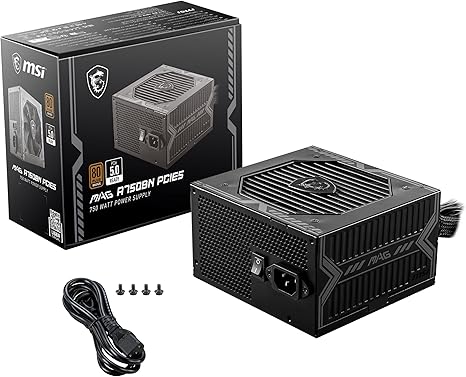 MSI Power Supply MAG A750BN PCIE 5 MSI Power Supply MAG A750BN PCIE 5